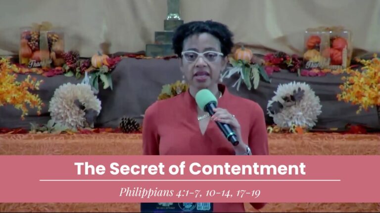 The Secret of Contentment